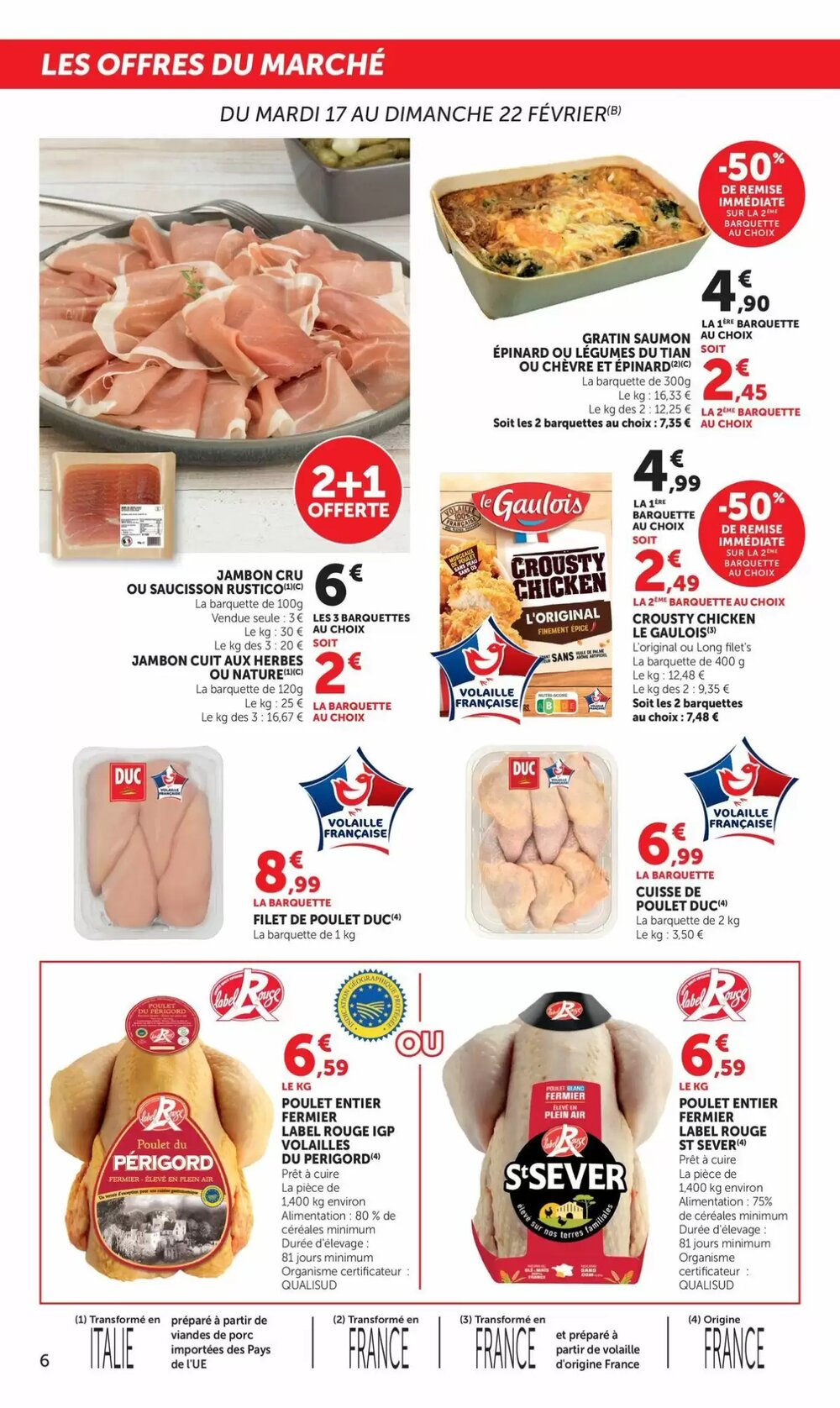 Prospectus promotionnel Bi1 valable à partir du 17/02/2026 - Page 6.