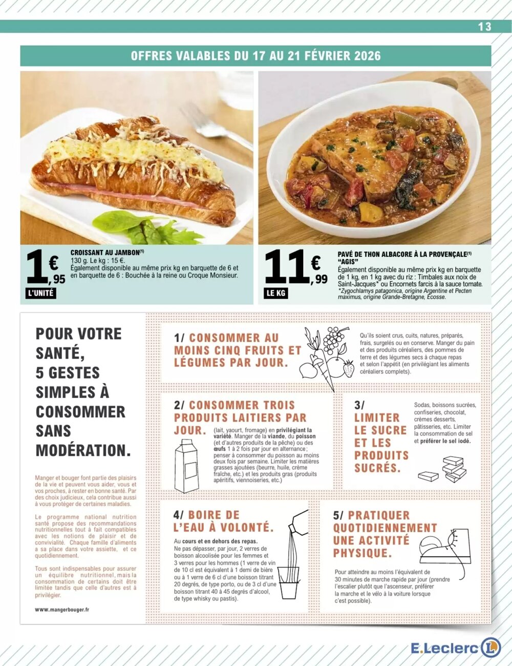 Prospectus promotionnel E.Leclerc valable à partir du 17/02/2026 - Page 13.