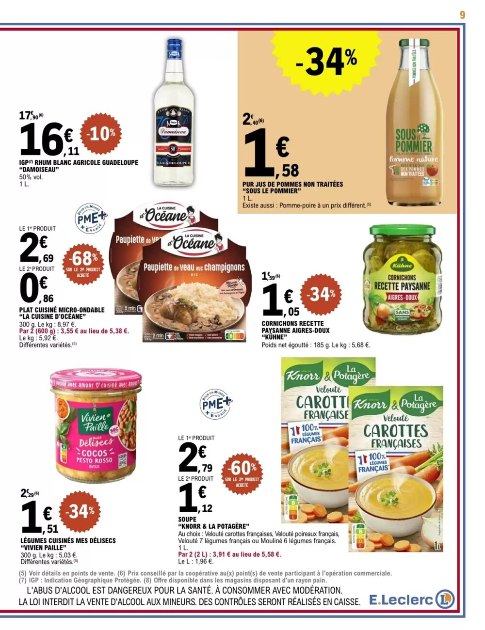 Prospectus promotionnel E.Leclerc valable à partir du 17/02/2026 - Page 9.