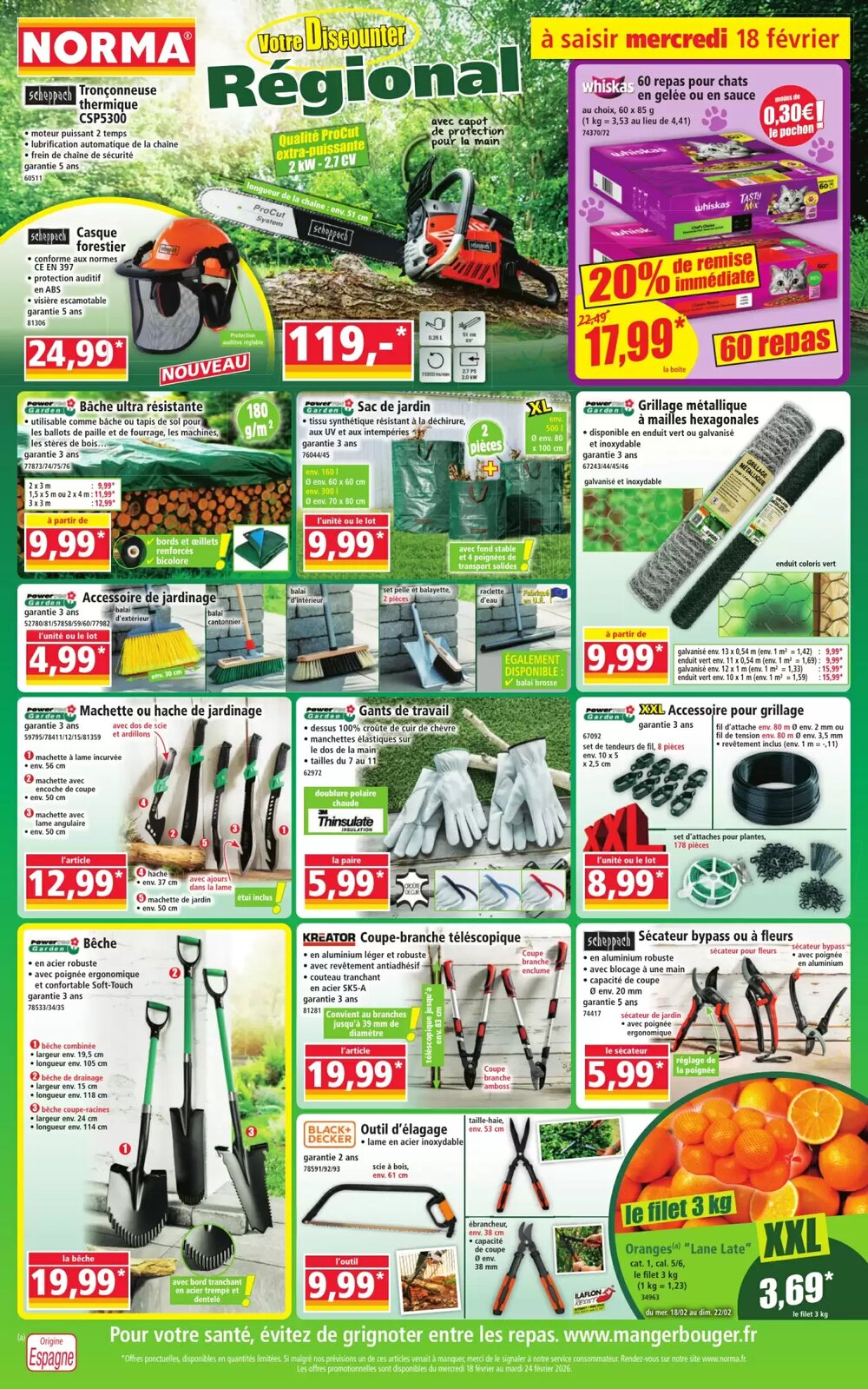 Prospectus promotionnel Norma valable à partir du 18/02/2026 - Page 1.