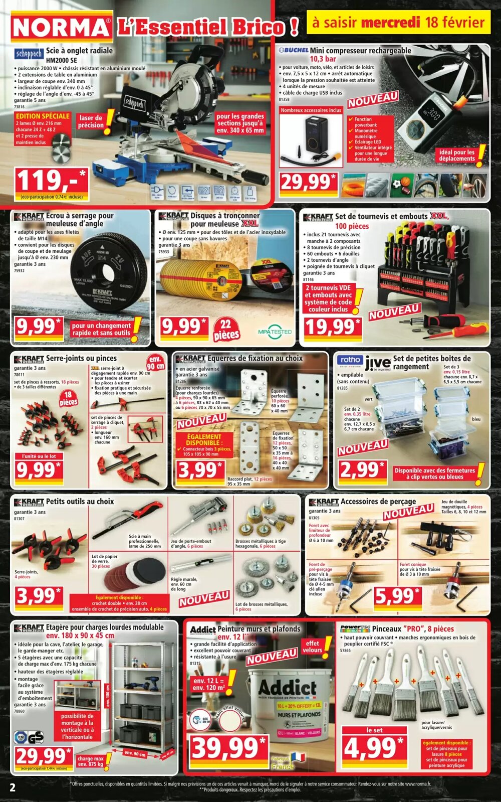 Prospectus promotionnel Norma valable à partir du 18/02/2026 - Page 2.