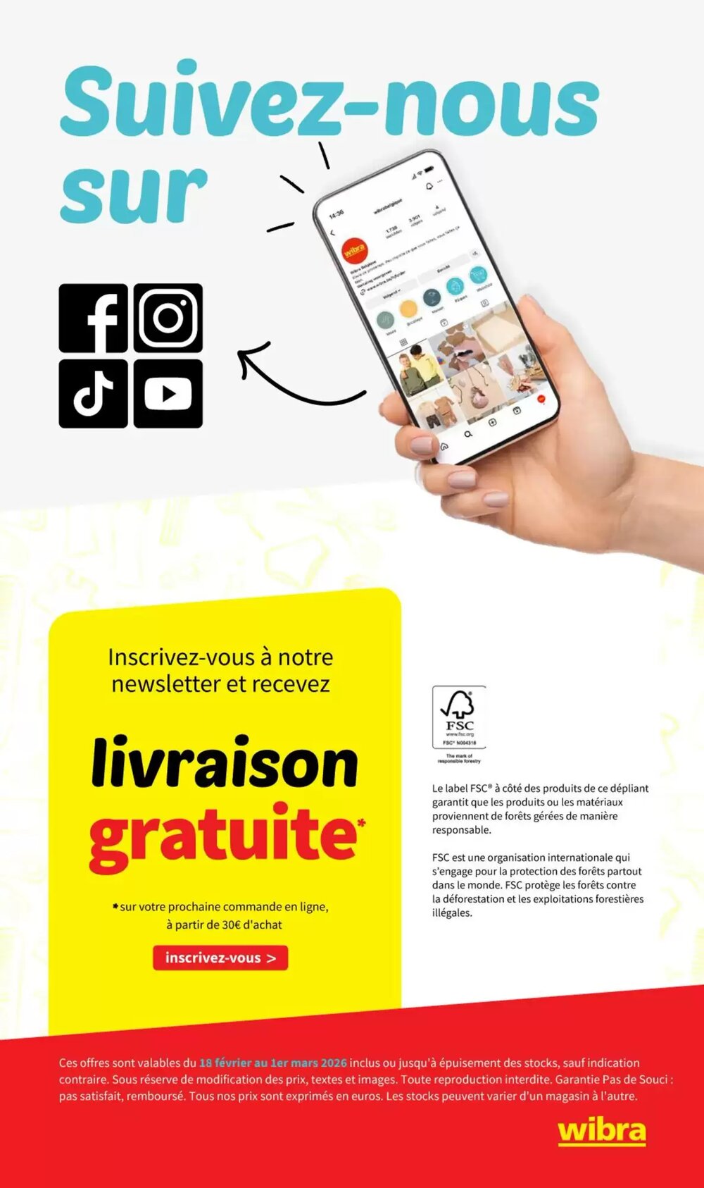 Prospectus promotionnel Wibra valable à partir du 18/02/2026 - Page 15.