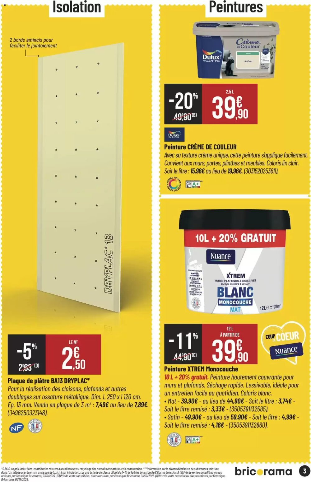 Prospectus promotionnel Bricorama valable à partir du 18/02/2026 - Page 3.