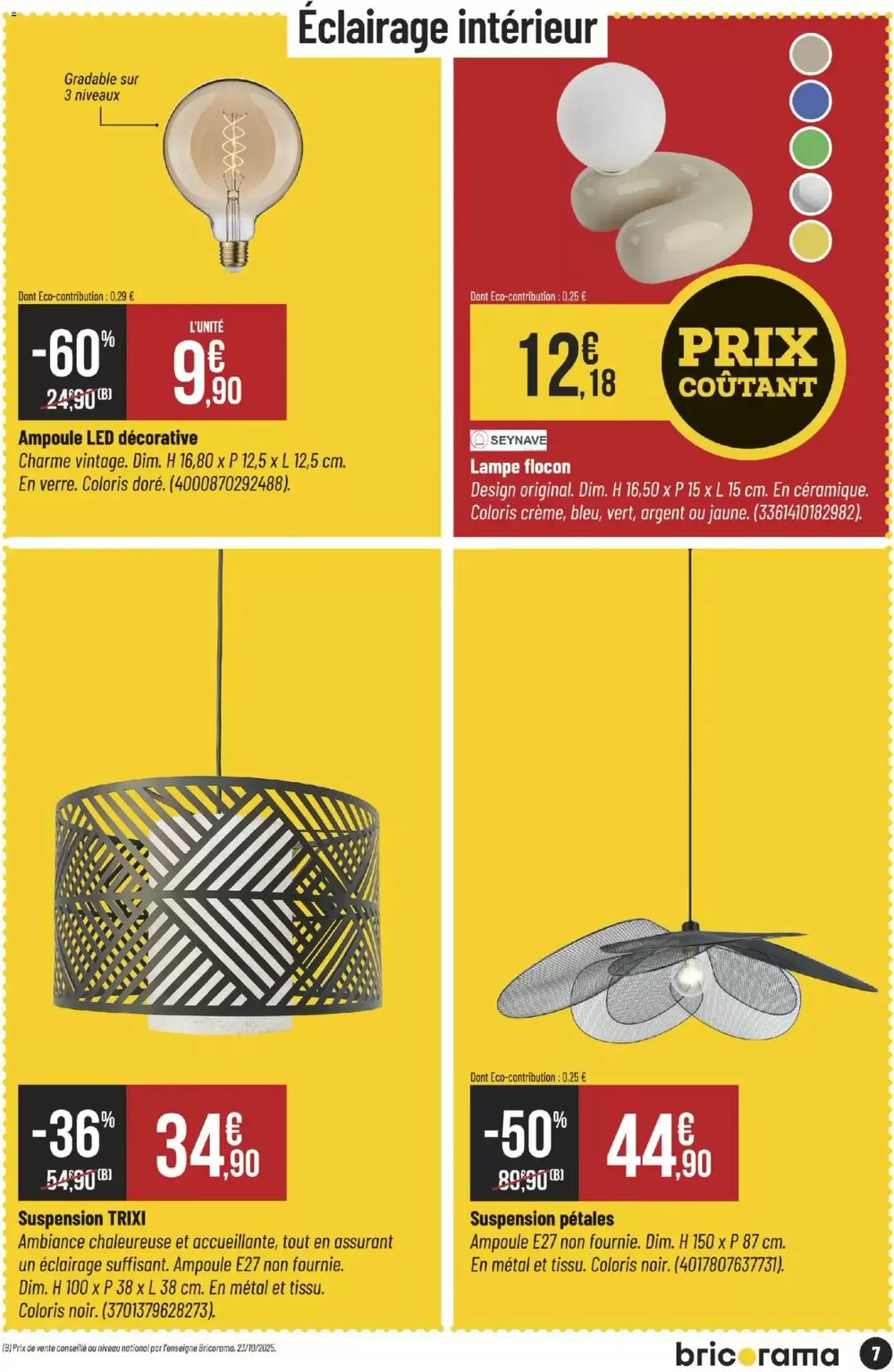 Prospectus promotionnel Bricorama valable à partir du 18/02/2026 - Page 7.