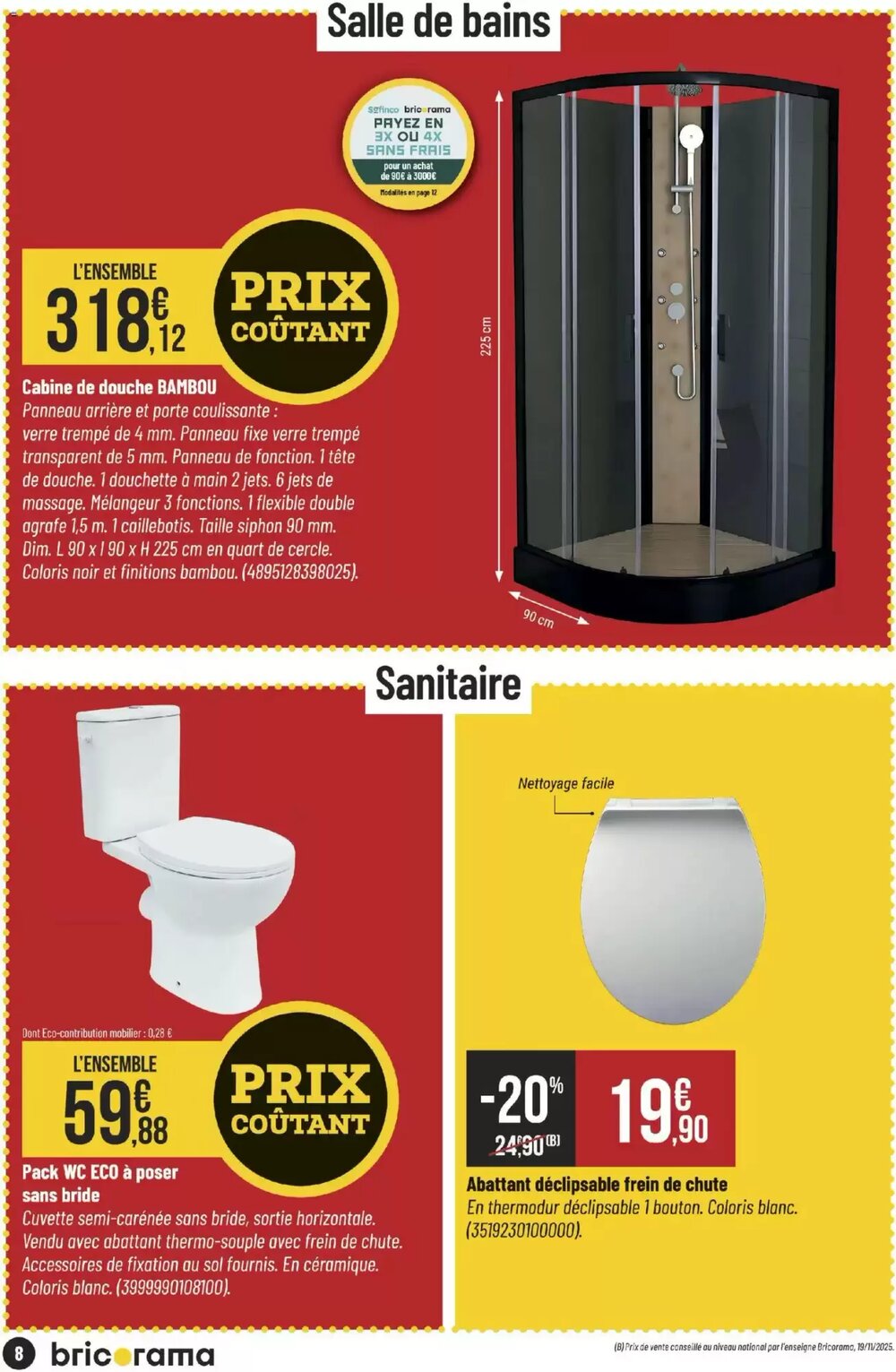 Prospectus promotionnel Bricorama valable à partir du 18/02/2026 - Page 8.