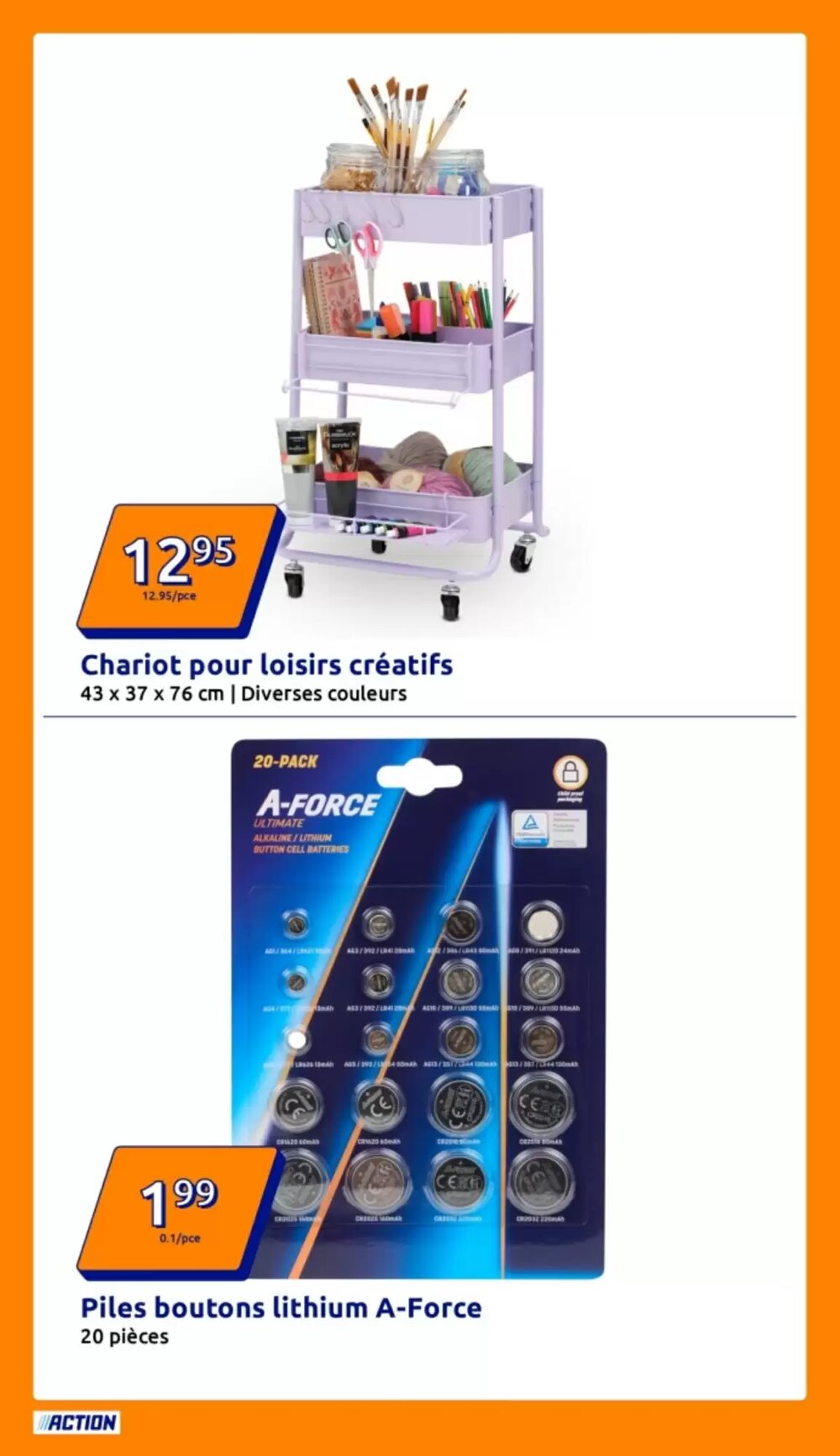 Prospectus promotionnel Action valable à partir du 18/02/2026 - Page 22.