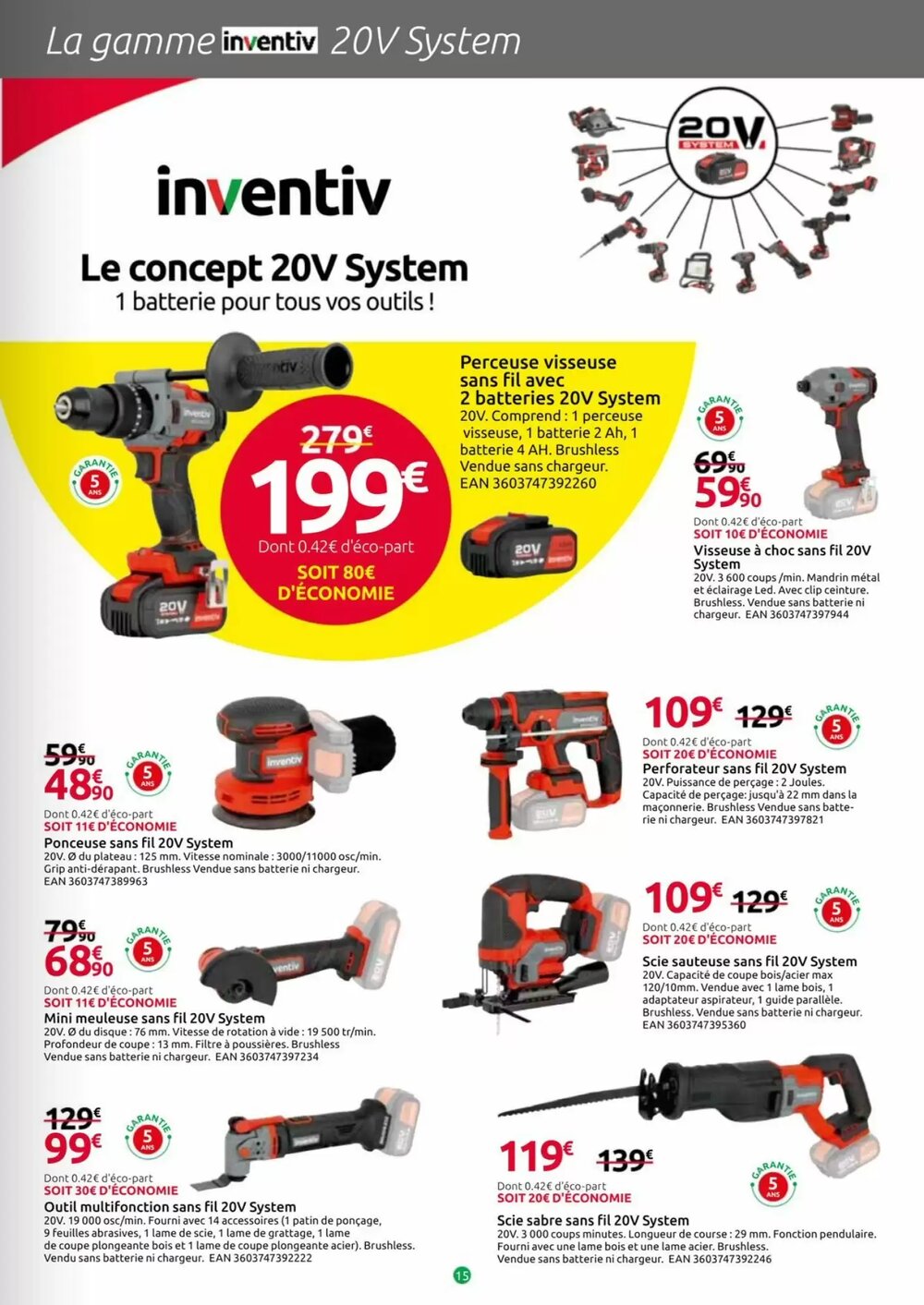 Prospectus promotionnel Mr Bricolage valable à partir du 18/02/2026 - Page 15.