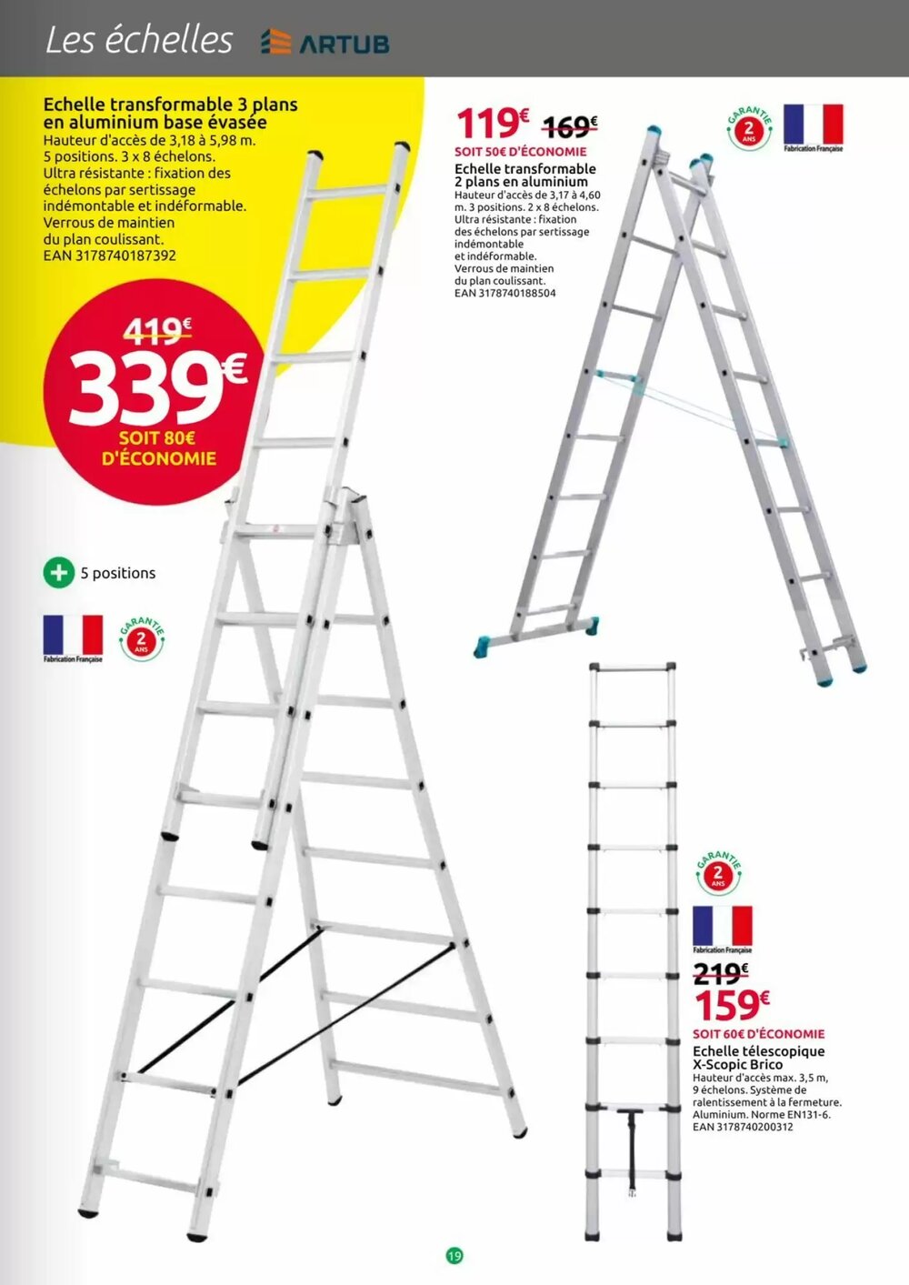 Prospectus promotionnel Mr Bricolage valable à partir du 18/02/2026 - Page 19.