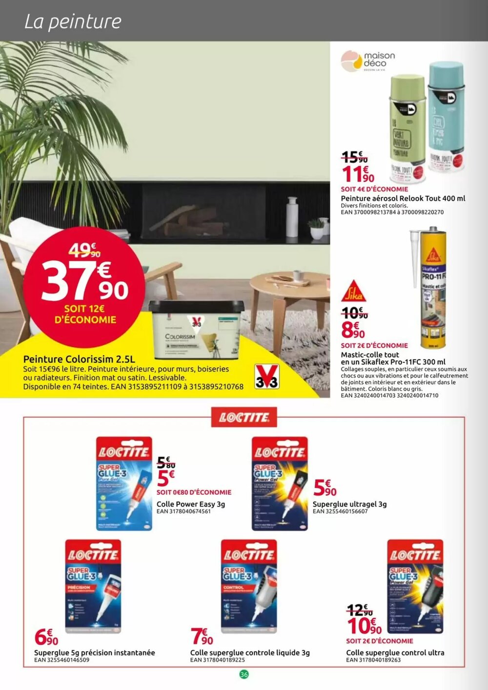 Prospectus promotionnel Mr Bricolage valable à partir du 18/02/2026 - Page 36.