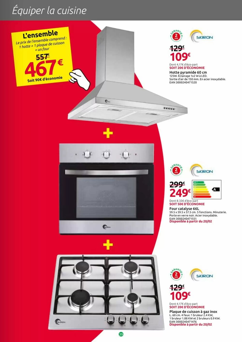 Prospectus promotionnel Mr Bricolage valable à partir du 18/02/2026 - Page 39.