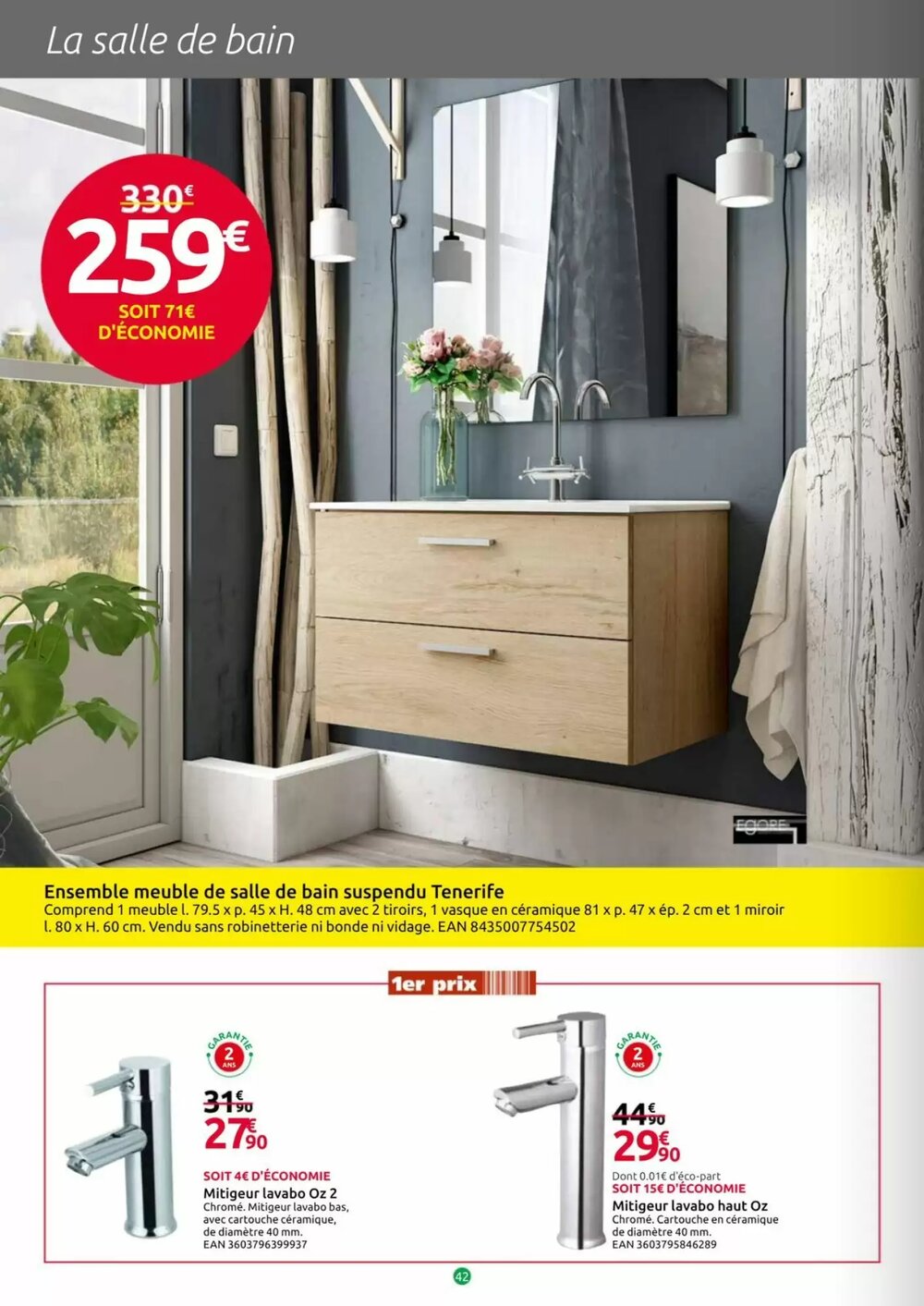 Prospectus promotionnel Mr Bricolage valable à partir du 18/02/2026 - Page 42.