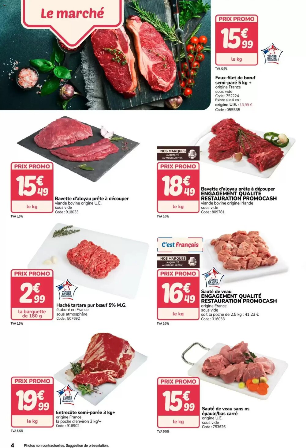 Prospectus promotionnel Promocash valable à partir du 19/02/2026 - Page 4.