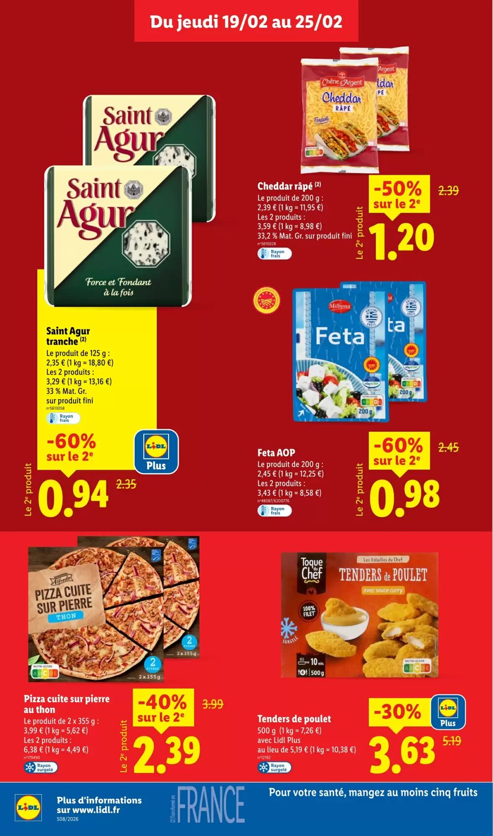 Prospectus promotionnel Lidl valable à partir du 19/02/2026 - Page 10.
