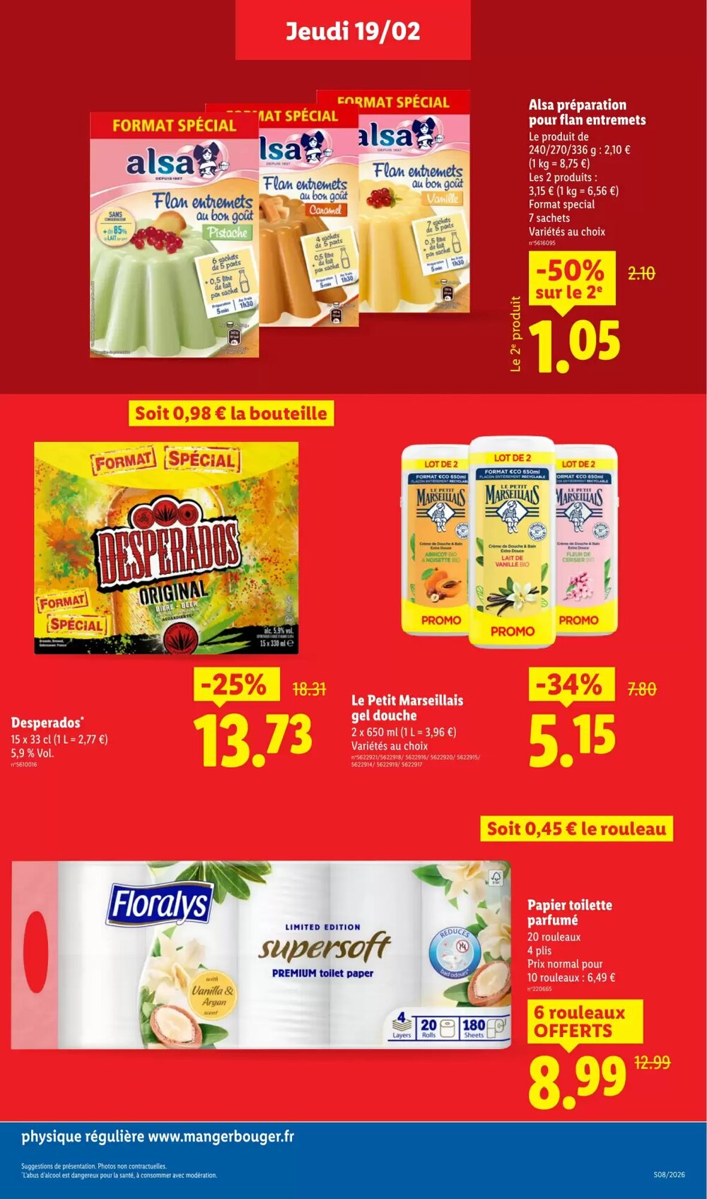Prospectus promotionnel Lidl valable à partir du 19/02/2026 - Page 17.
