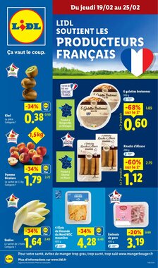 Prospectus promotionnel Lidl valable à partir du 19/02/2026