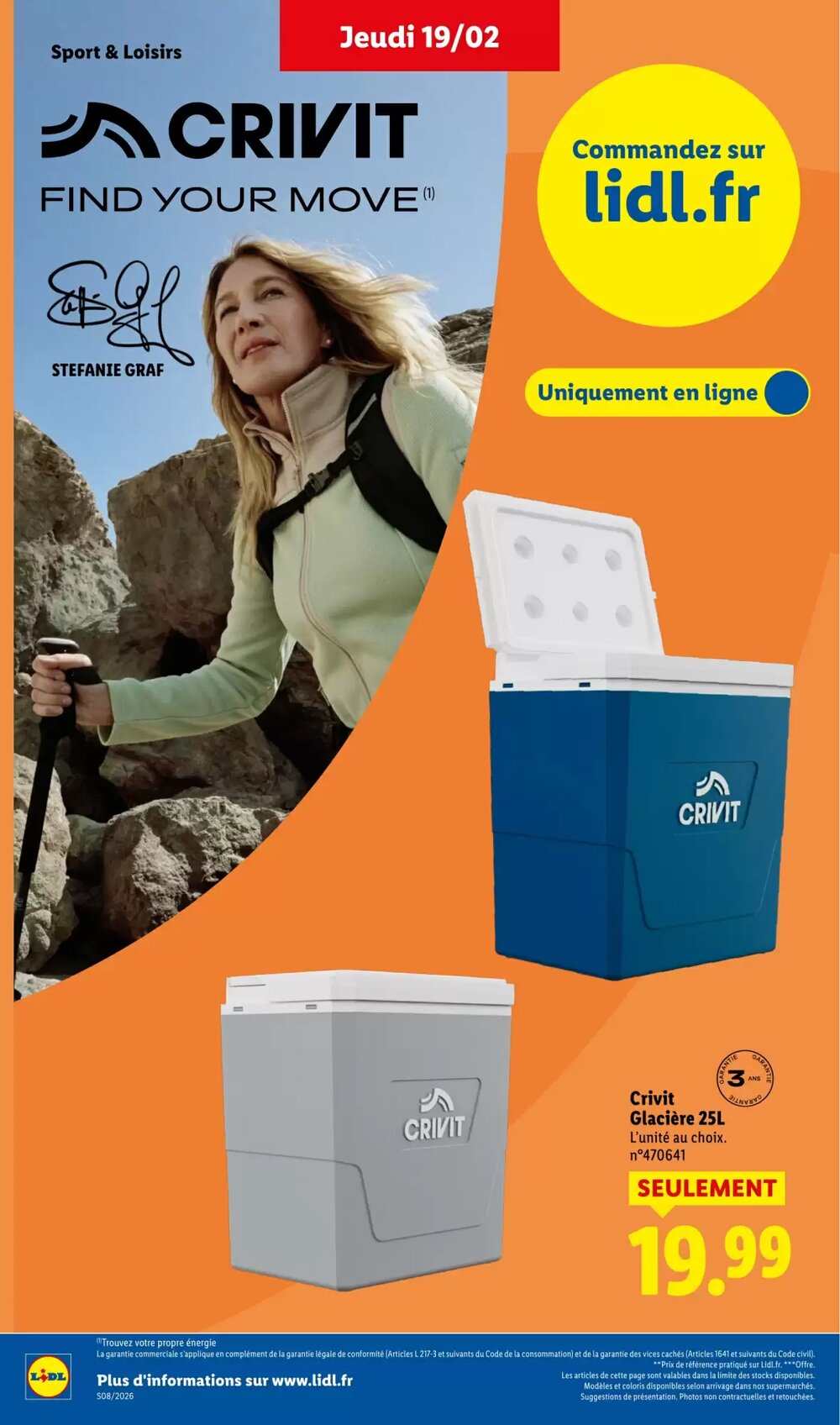 Prospectus promotionnel Lidl valable à partir du 19/02/2026 - Page 32.