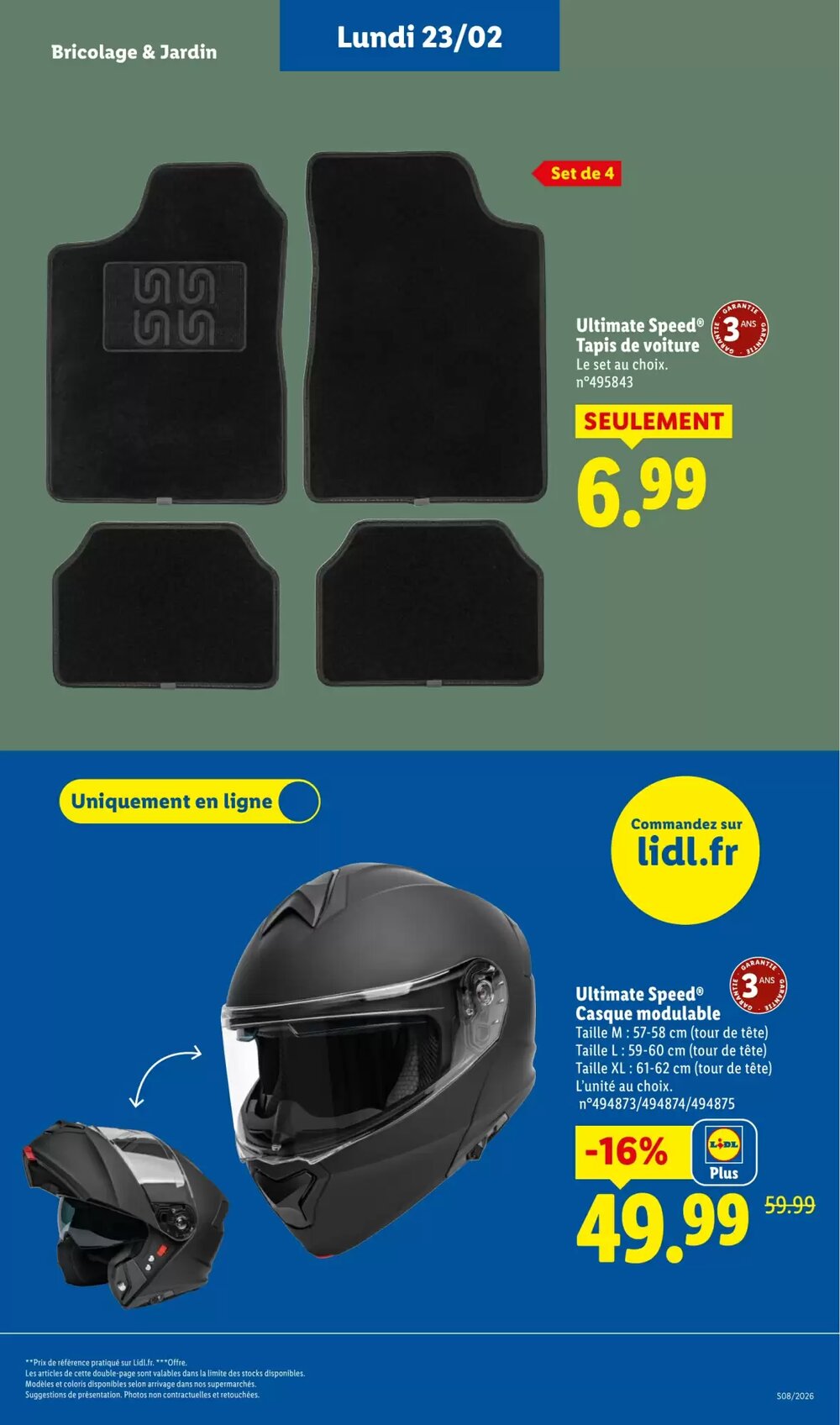 Prospectus promotionnel Lidl valable à partir du 19/02/2026 - Page 59.