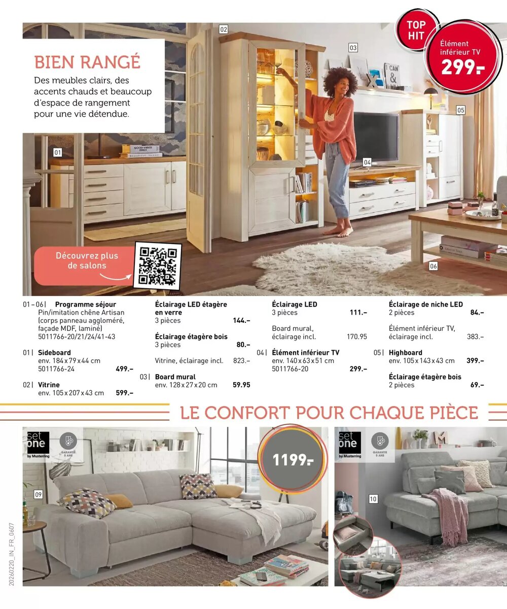 Prospectus promotionnel Möbel Martin valable à partir du 19/02/2026 - Page 6.
