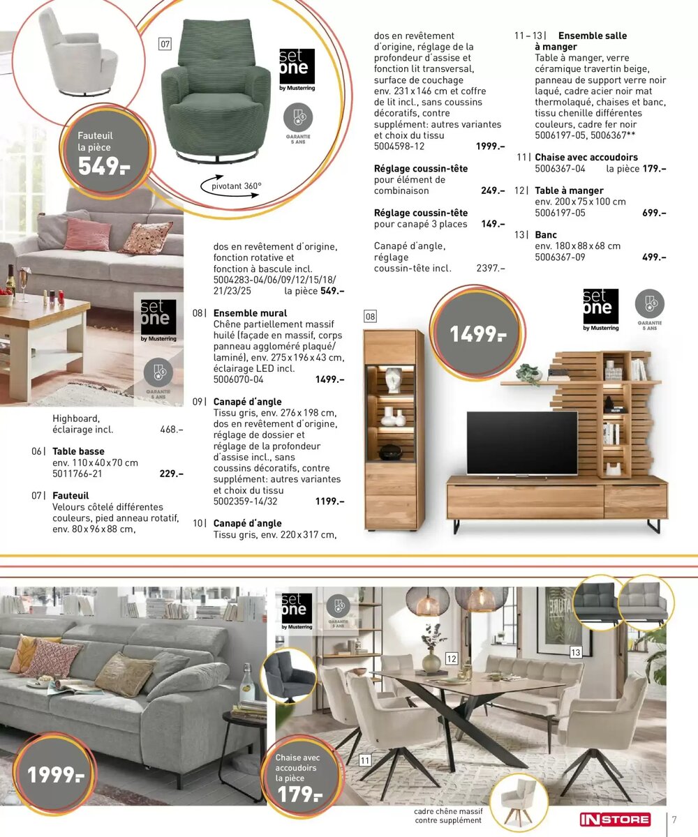 Prospectus promotionnel Möbel Martin valable à partir du 19/02/2026 - Page 7.