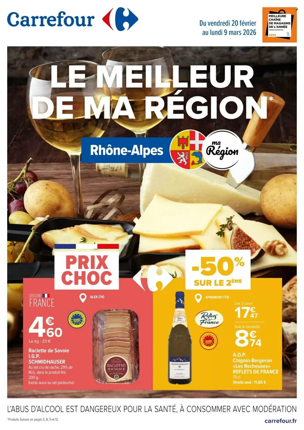 Prospectus promotionnel Carrefour valable à partir du 20/02/2026 - Page 1.