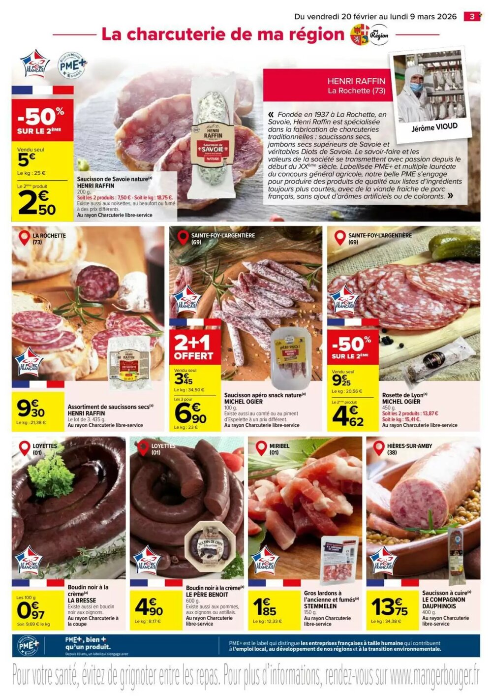 Prospectus promotionnel Carrefour valable à partir du 20/02/2026 - Page 3.