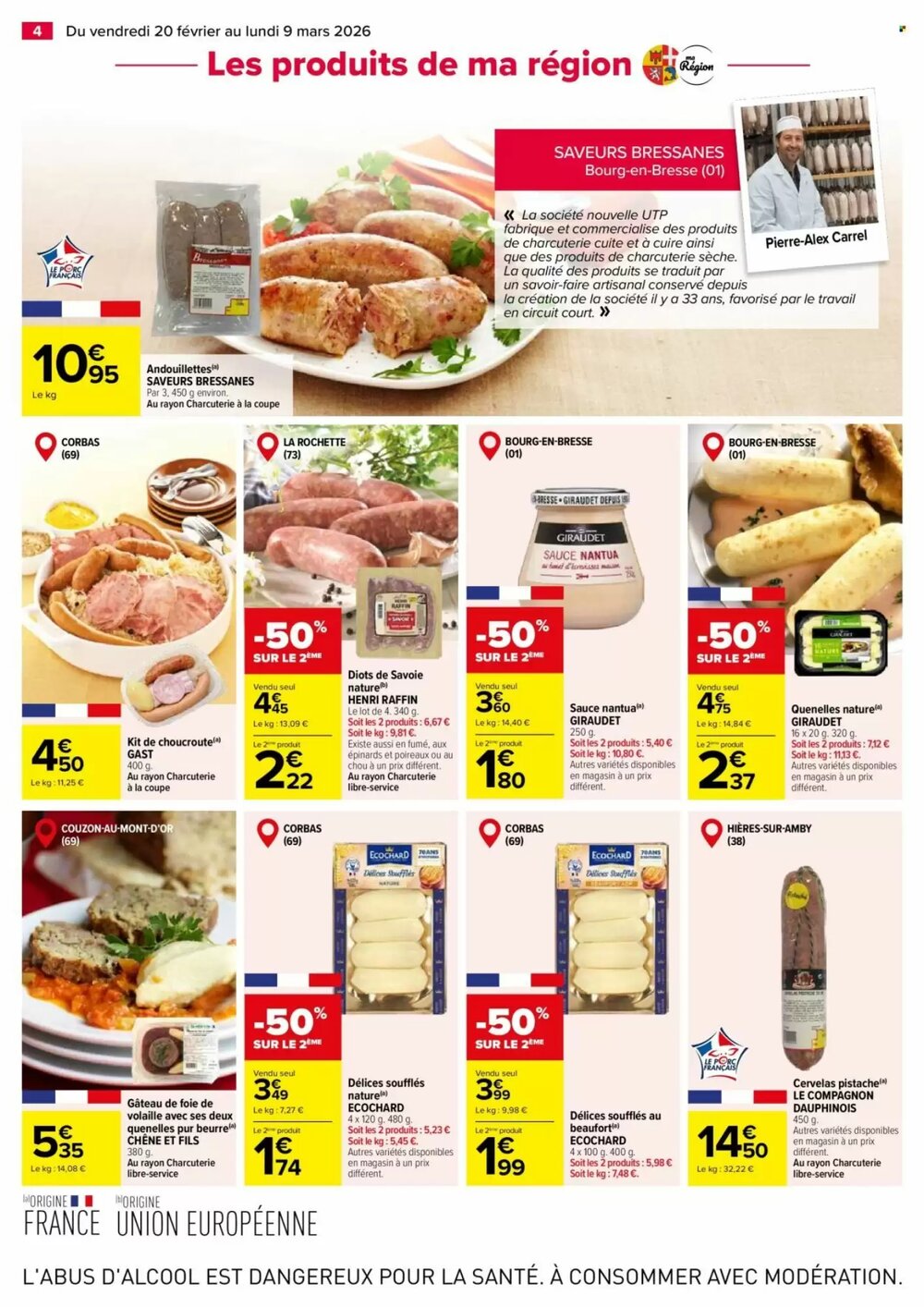 Prospectus promotionnel Carrefour valable à partir du 20/02/2026 - Page 4.