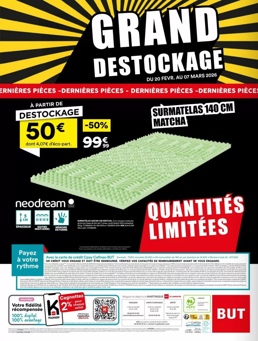 Prospectus promotionnel BUT valable à partir du 20/02/2026 - Page 14.