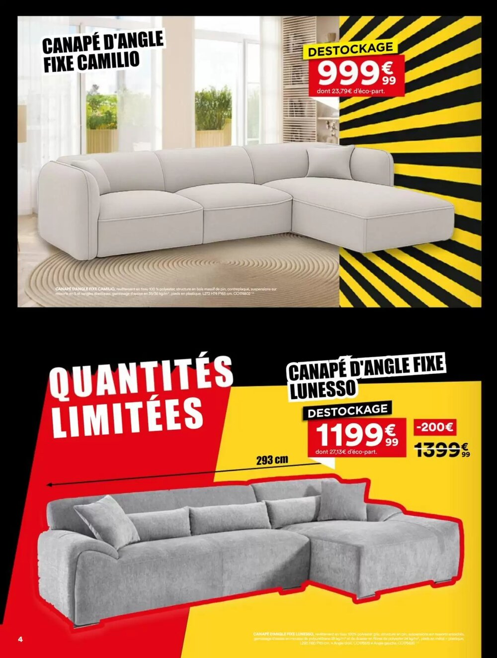 Prospectus promotionnel BUT valable à partir du 20/02/2026 - Page 4.