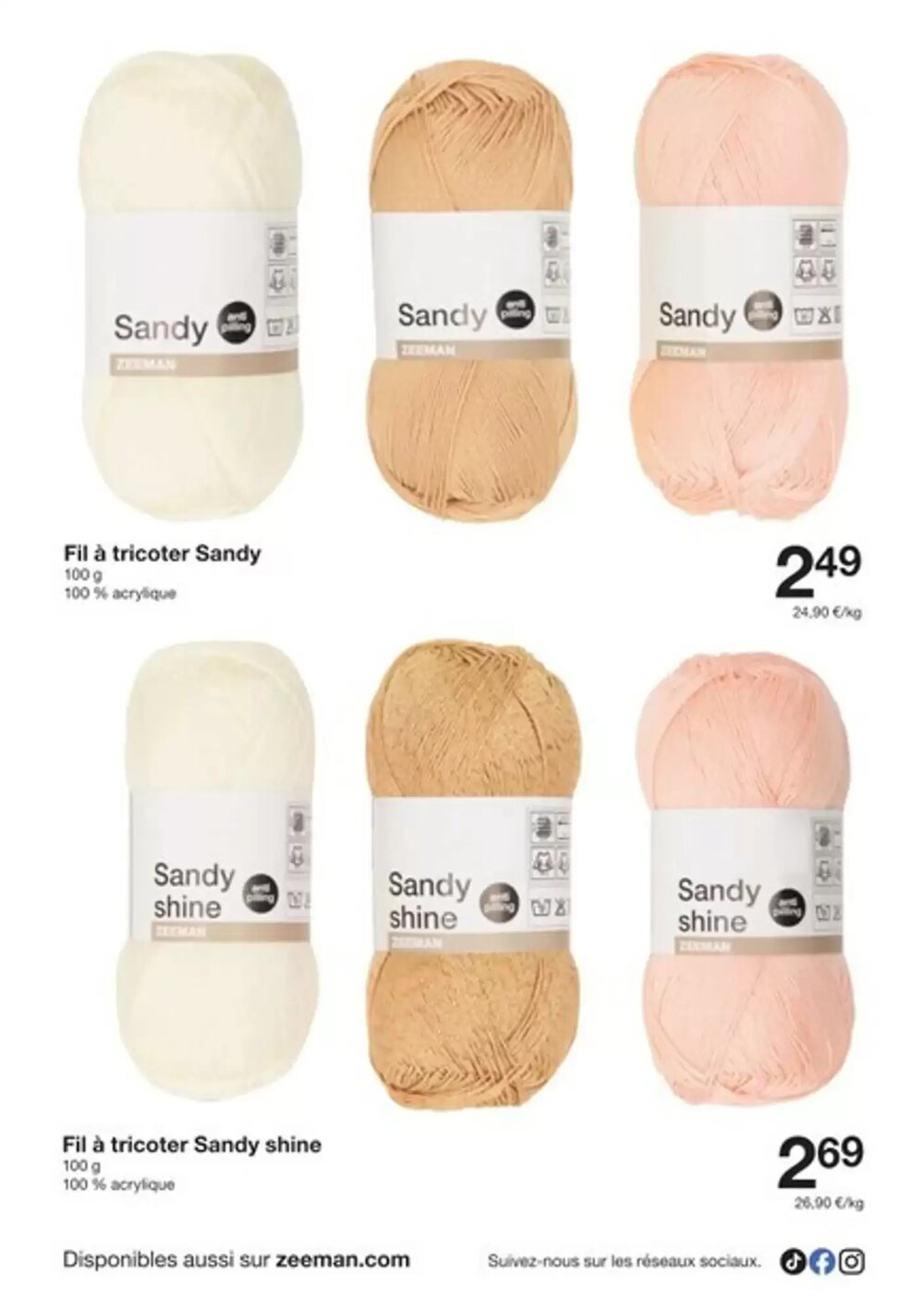 Prospectus promotionnel Zeeman valable à partir du 21/02/2026 - Page 22.