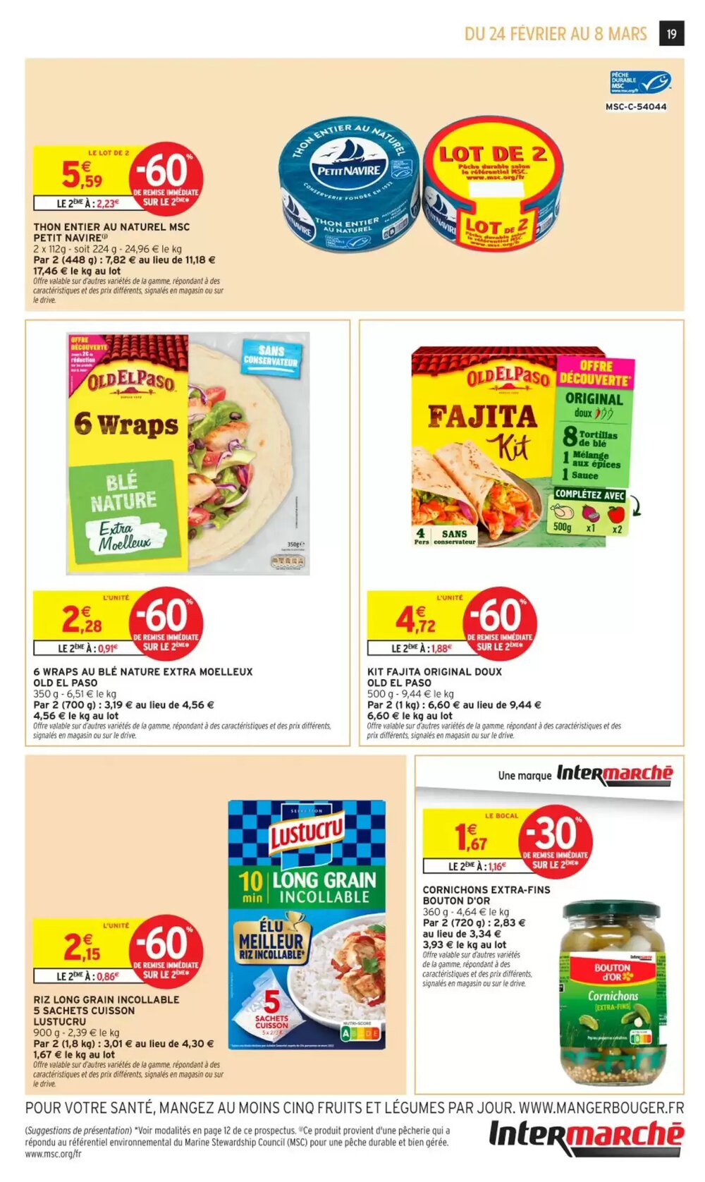 Prospectus promotionnel Intermarché valable à partir du 23/02/2026 - Page 19.