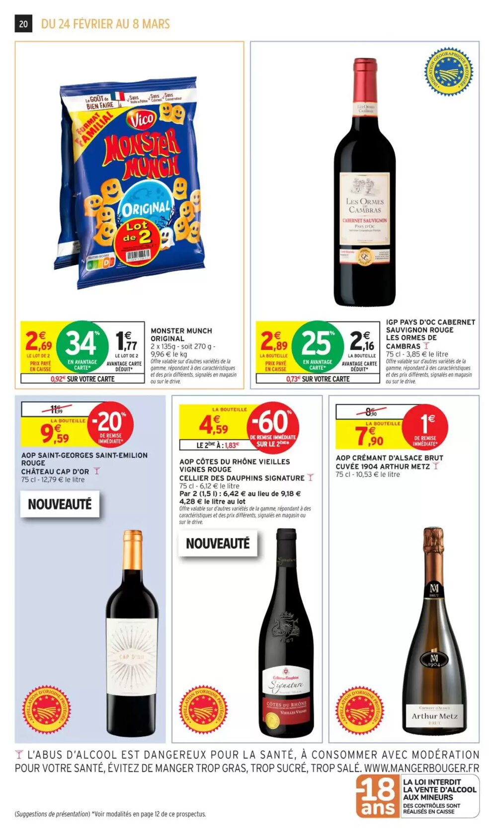 Prospectus promotionnel Intermarché valable à partir du 23/02/2026 - Page 20.