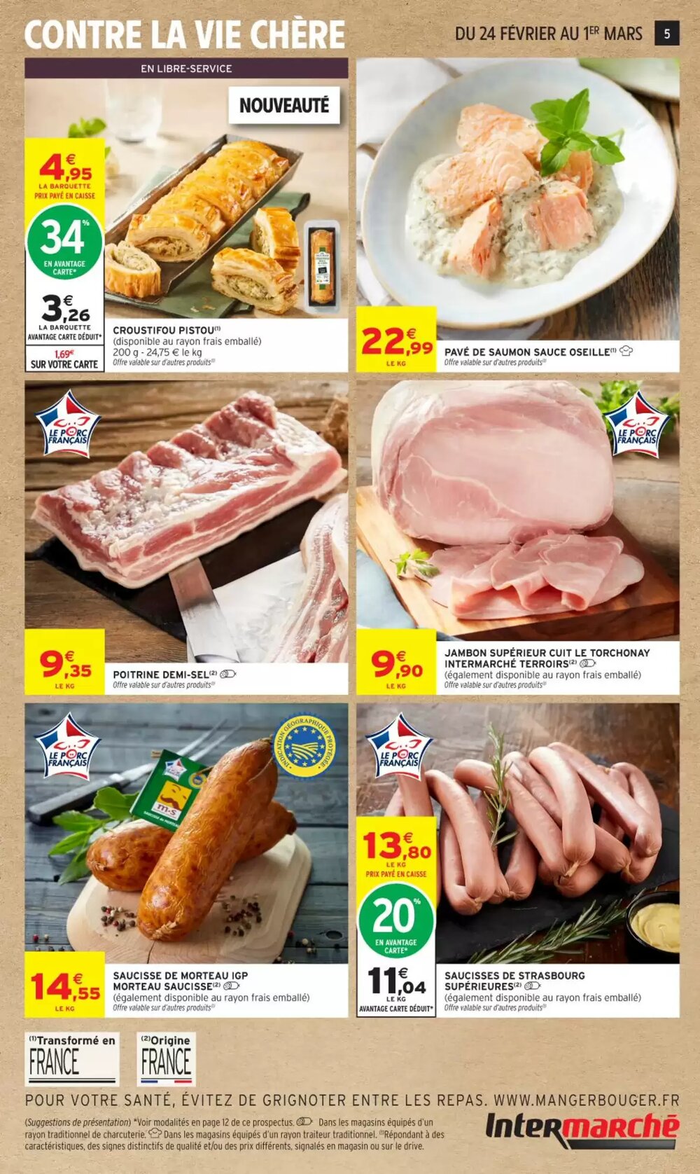 Prospectus promotionnel Intermarché valable à partir du 23/02/2026 - Page 5.