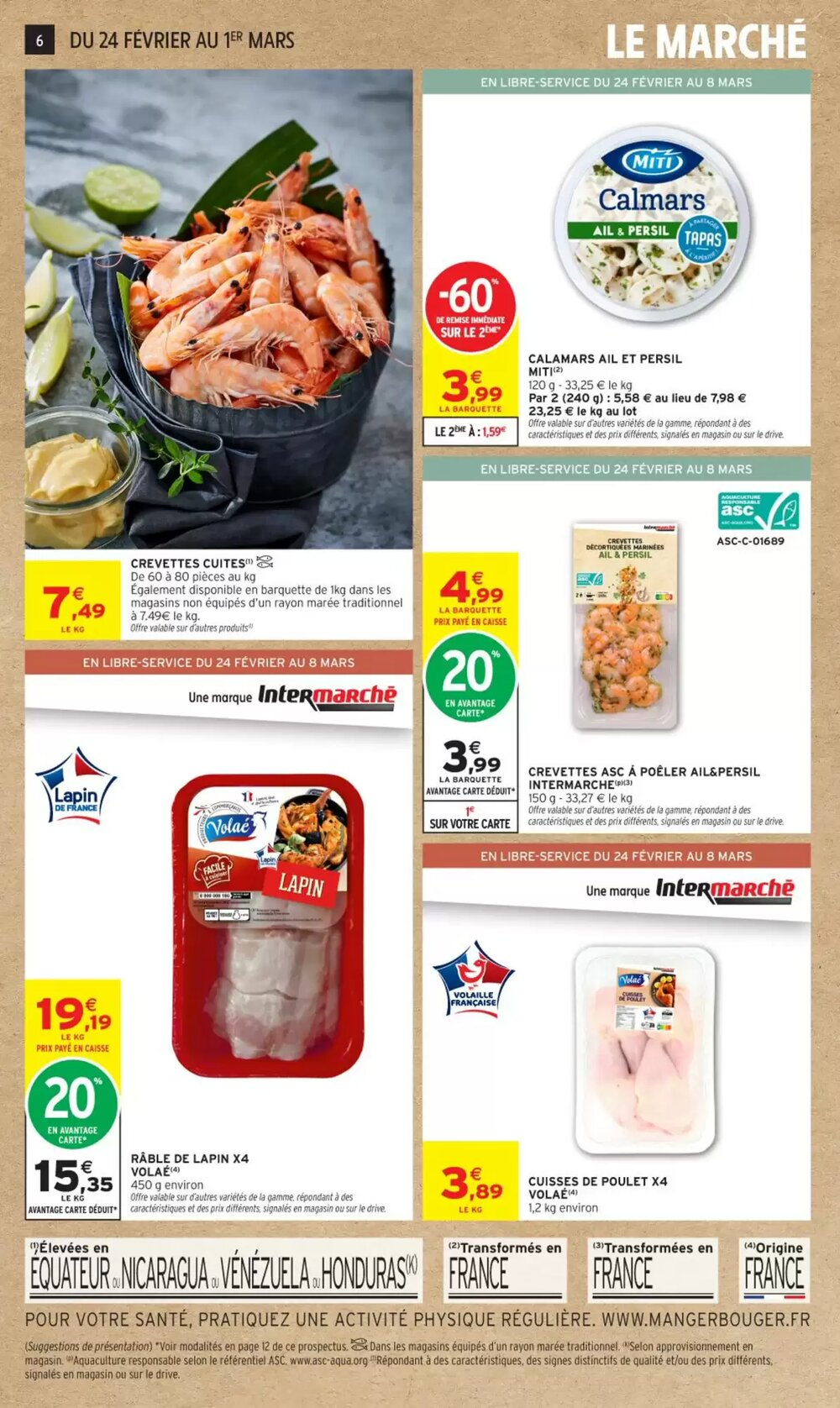 Prospectus promotionnel Intermarché valable à partir du 23/02/2026 - Page 6.