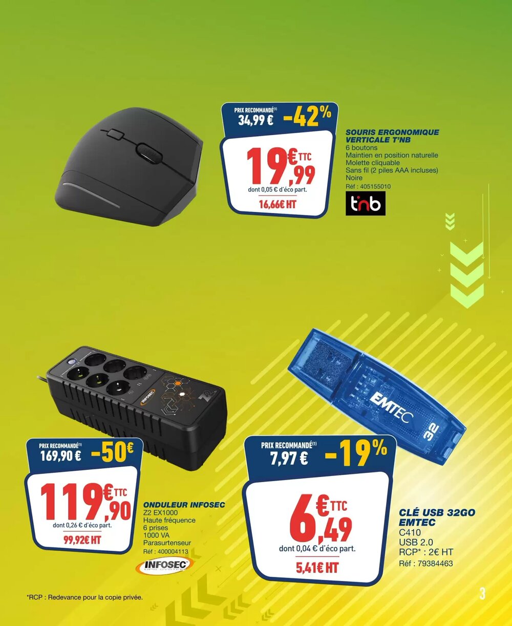 Prospectus promotionnel Bureau Vallée valable à partir du 23/02/2026 - Page 3.