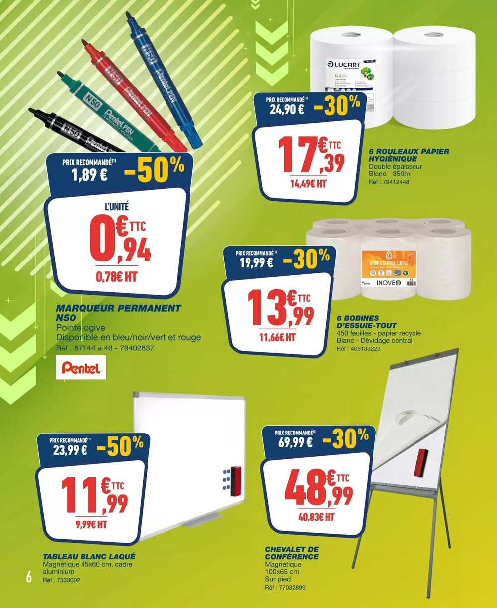 Prospectus promotionnel Bureau Vallée valable à partir du 23/02/2026 - Page 6.