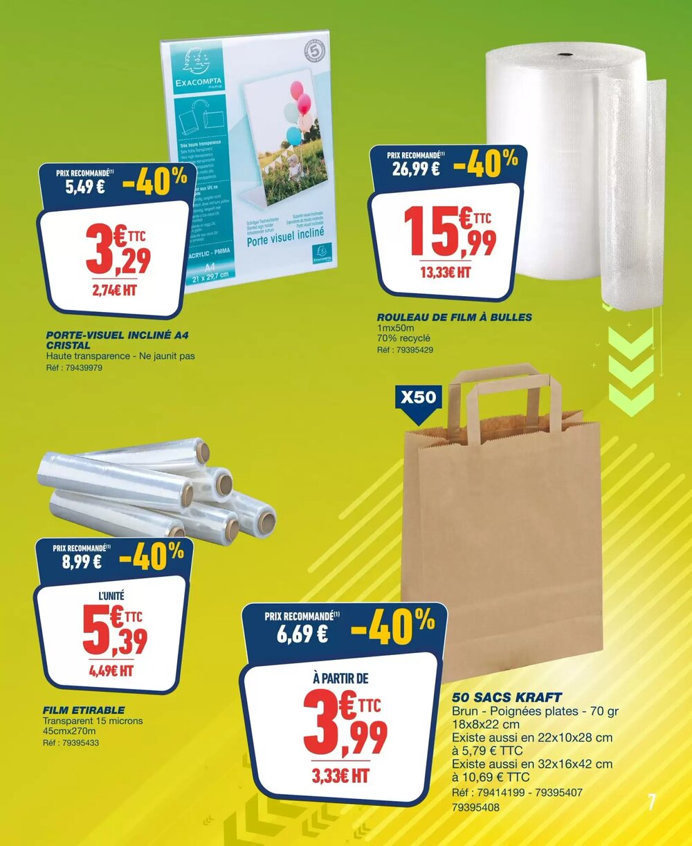 Prospectus promotionnel Bureau Vallée valable à partir du 23/02/2026 - Page 7.