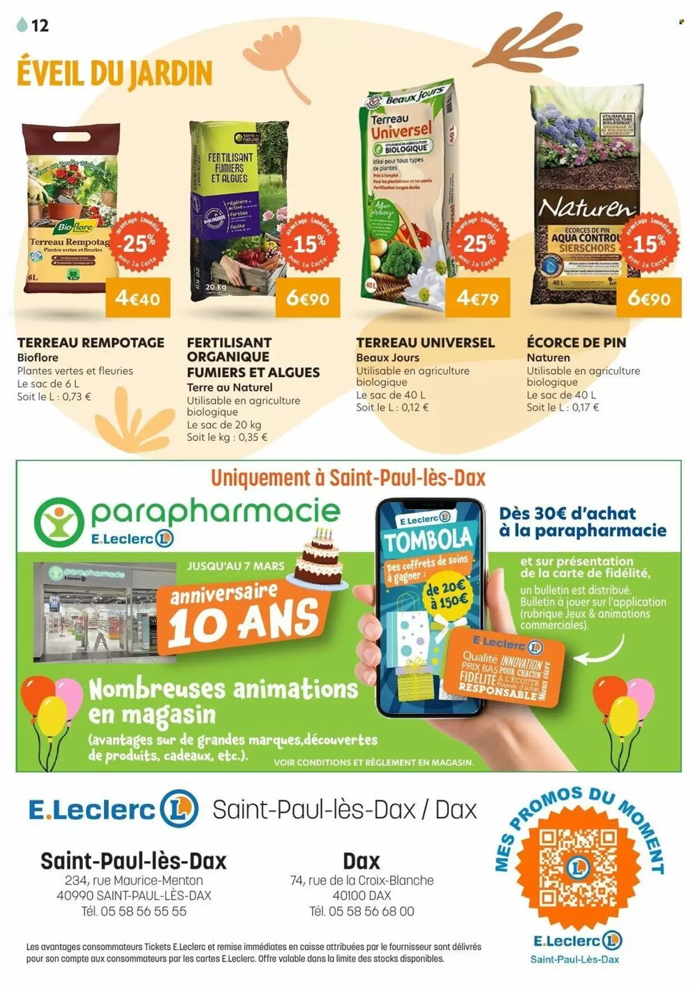 Prospectus promotionnel E.Leclerc valable à partir du 23/02/2026 - Page 12.