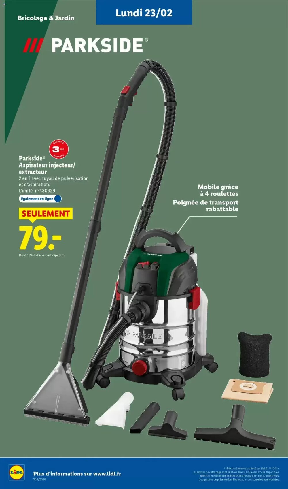 Prospectus promotionnel Lidl valable à partir du 23/02/2026 - Page 2.