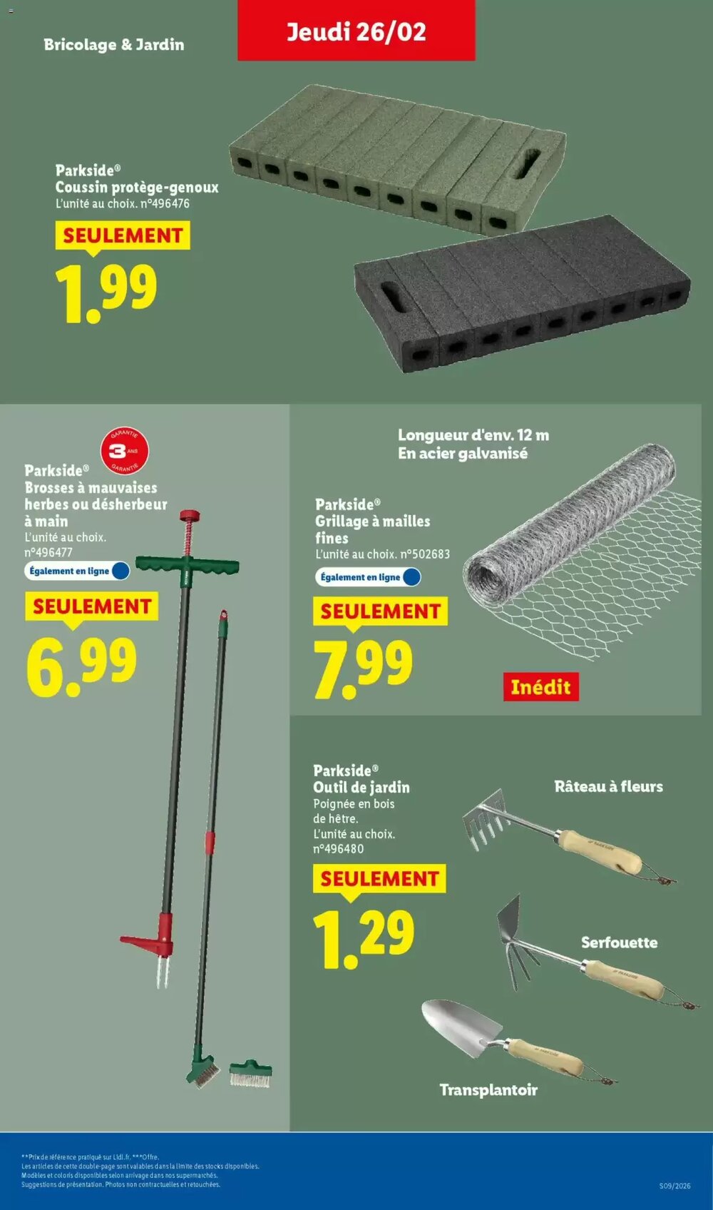 Prospectus promotionnel Lidl valable à partir du 23/02/2026 - Page 25.