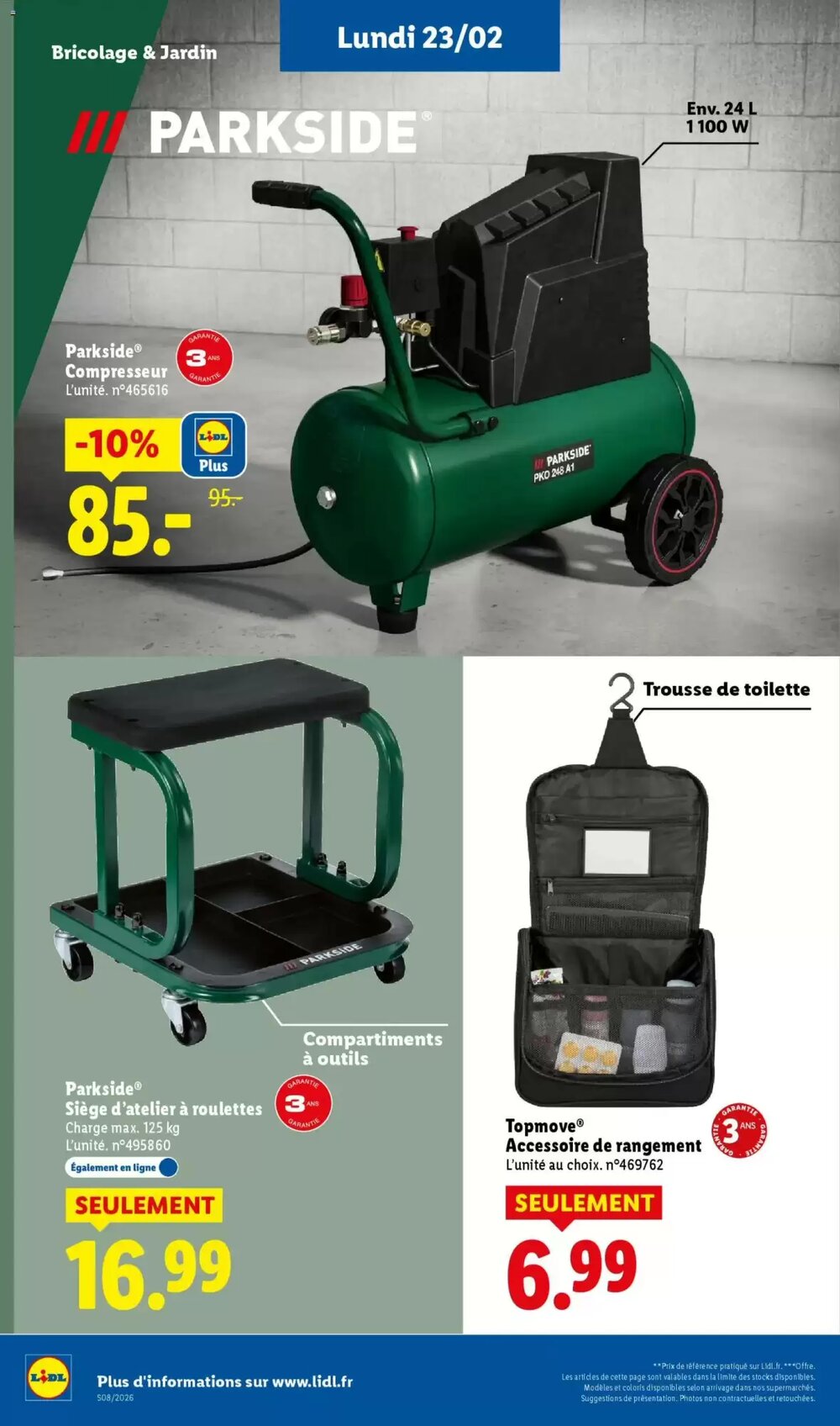 Prospectus promotionnel Lidl valable à partir du 23/02/2026 - Page 4.