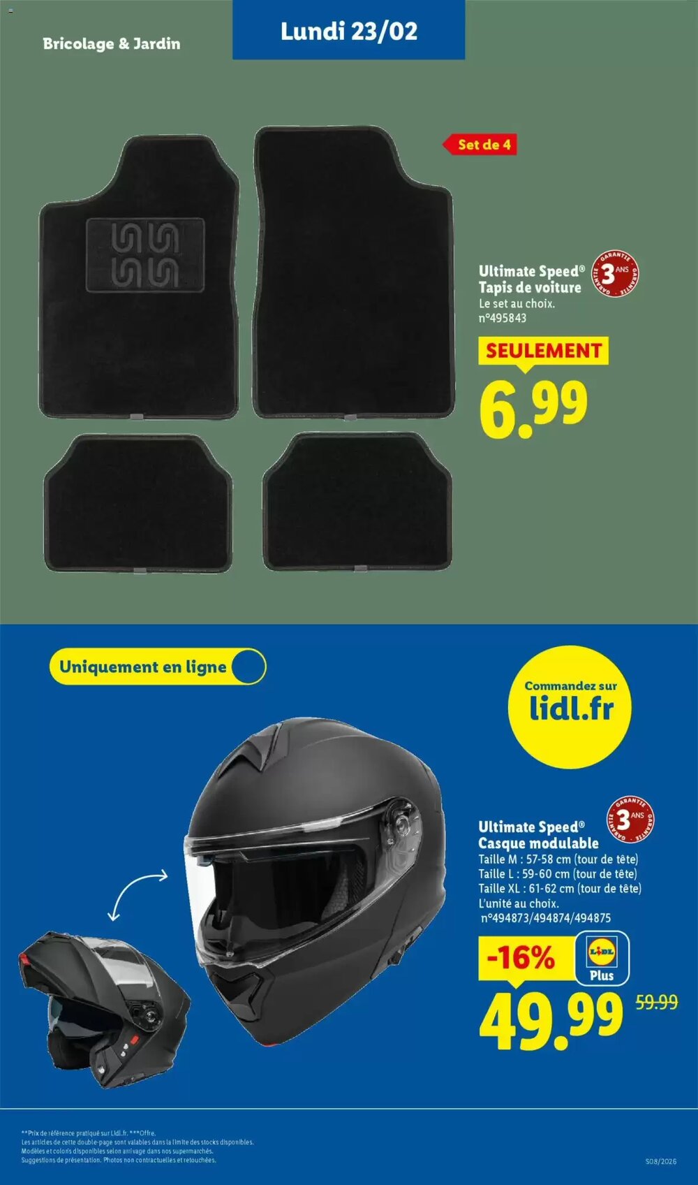 Prospectus promotionnel Lidl valable à partir du 23/02/2026 - Page 9.