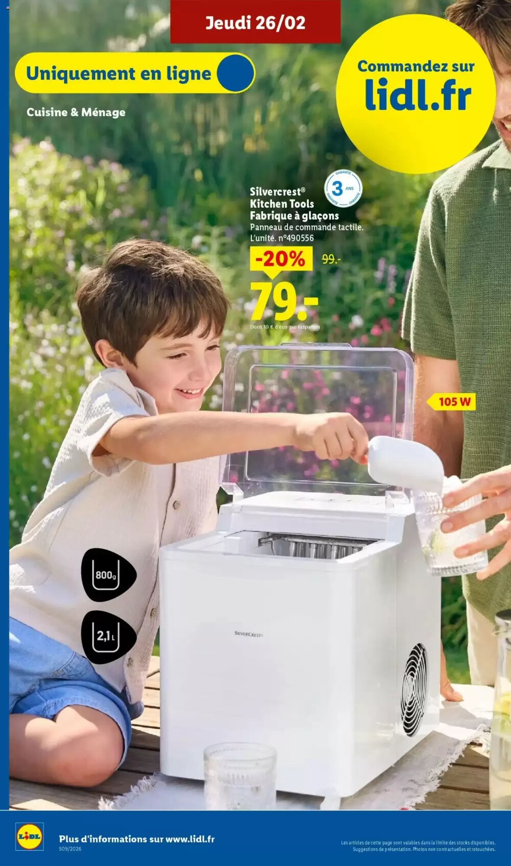 Prospectus promotionnel Lidl valable à partir du 23/02/2026 - Page 12.