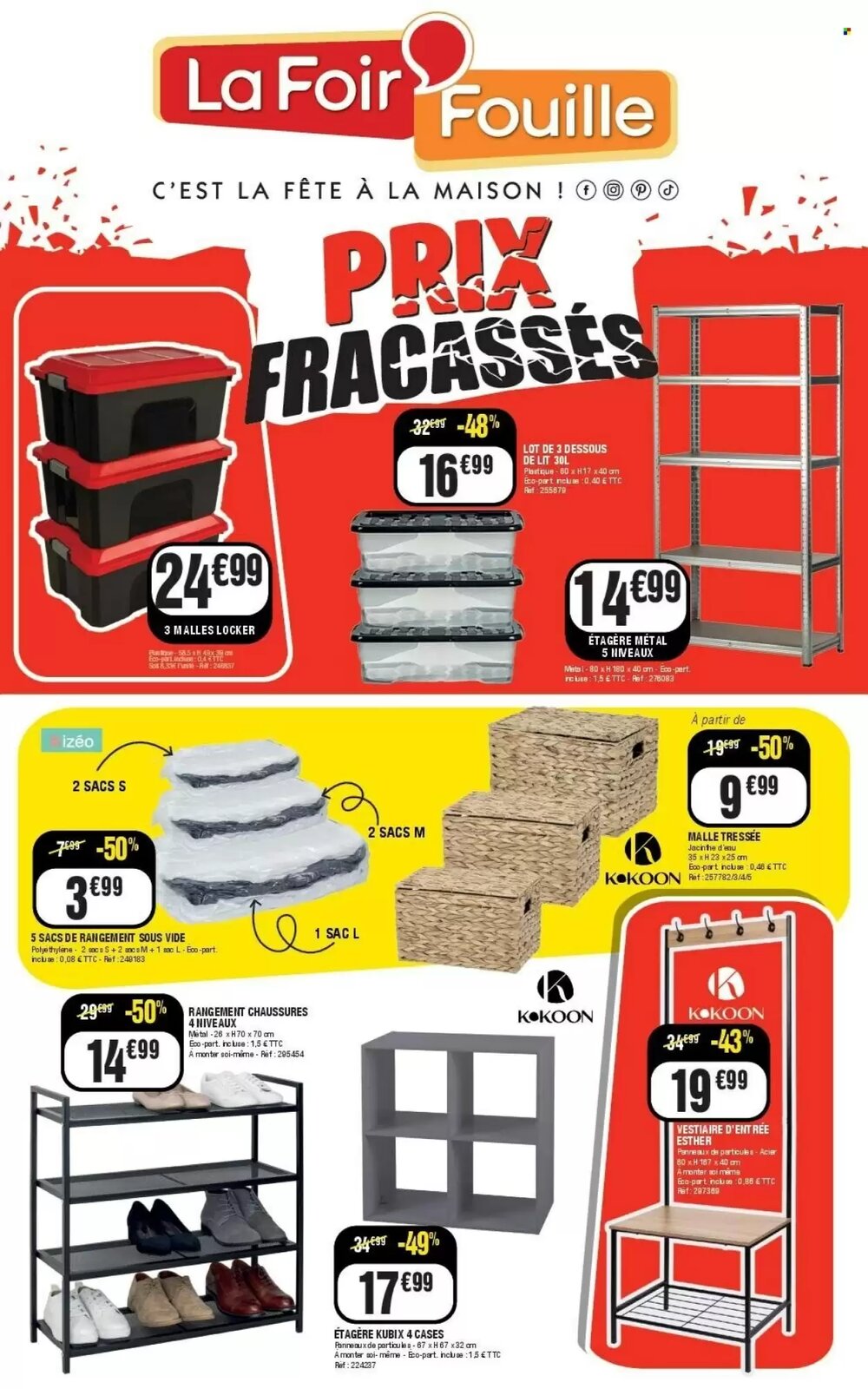 Prospectus promotionnel La Foir'Fouille valable à partir du 23/02/2026 - Page 1.