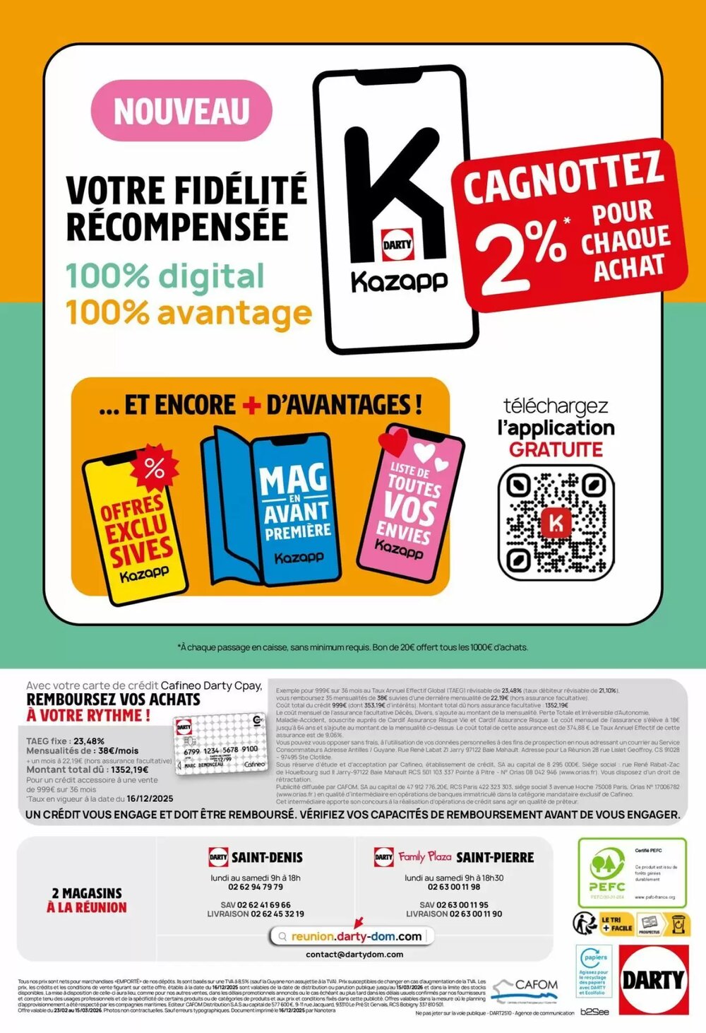 Prospectus promotionnel Darty valable à partir du 23/02/2026 - Page 12.