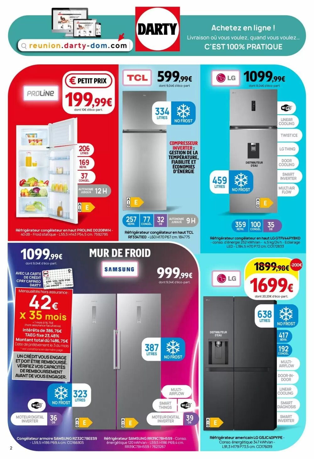 Prospectus promotionnel Darty valable à partir du 23/02/2026 - Page 2.