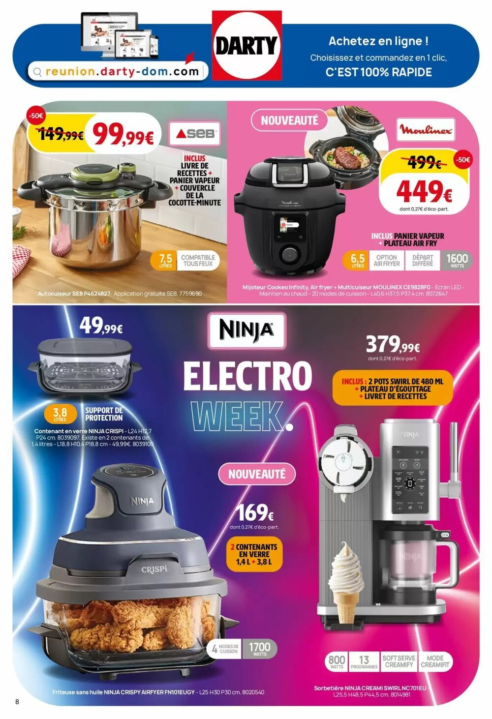 Prospectus promotionnel Darty valable à partir du 23/02/2026 - Page 8.