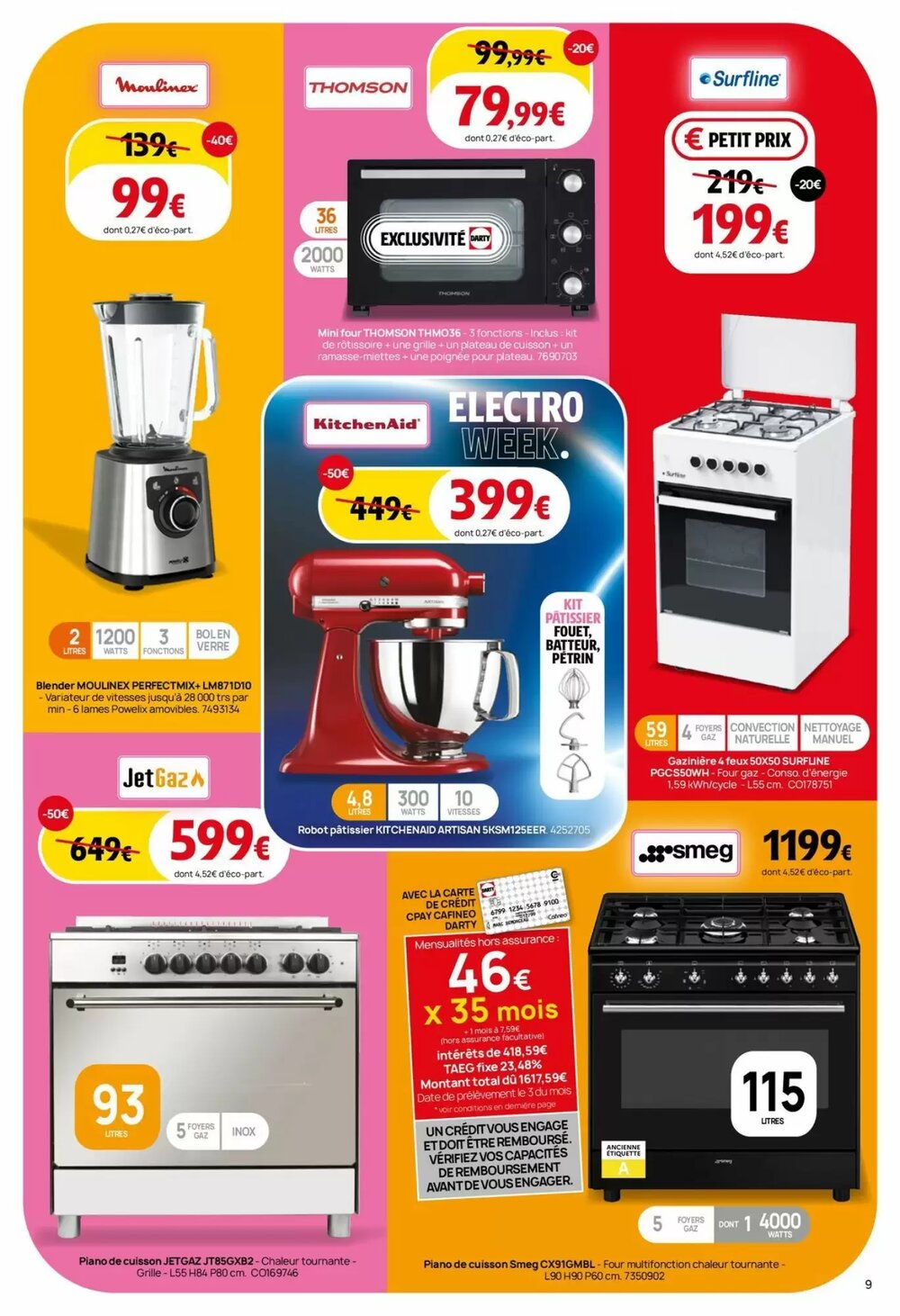 Prospectus promotionnel Darty valable à partir du 23/02/2026 - Page 9.