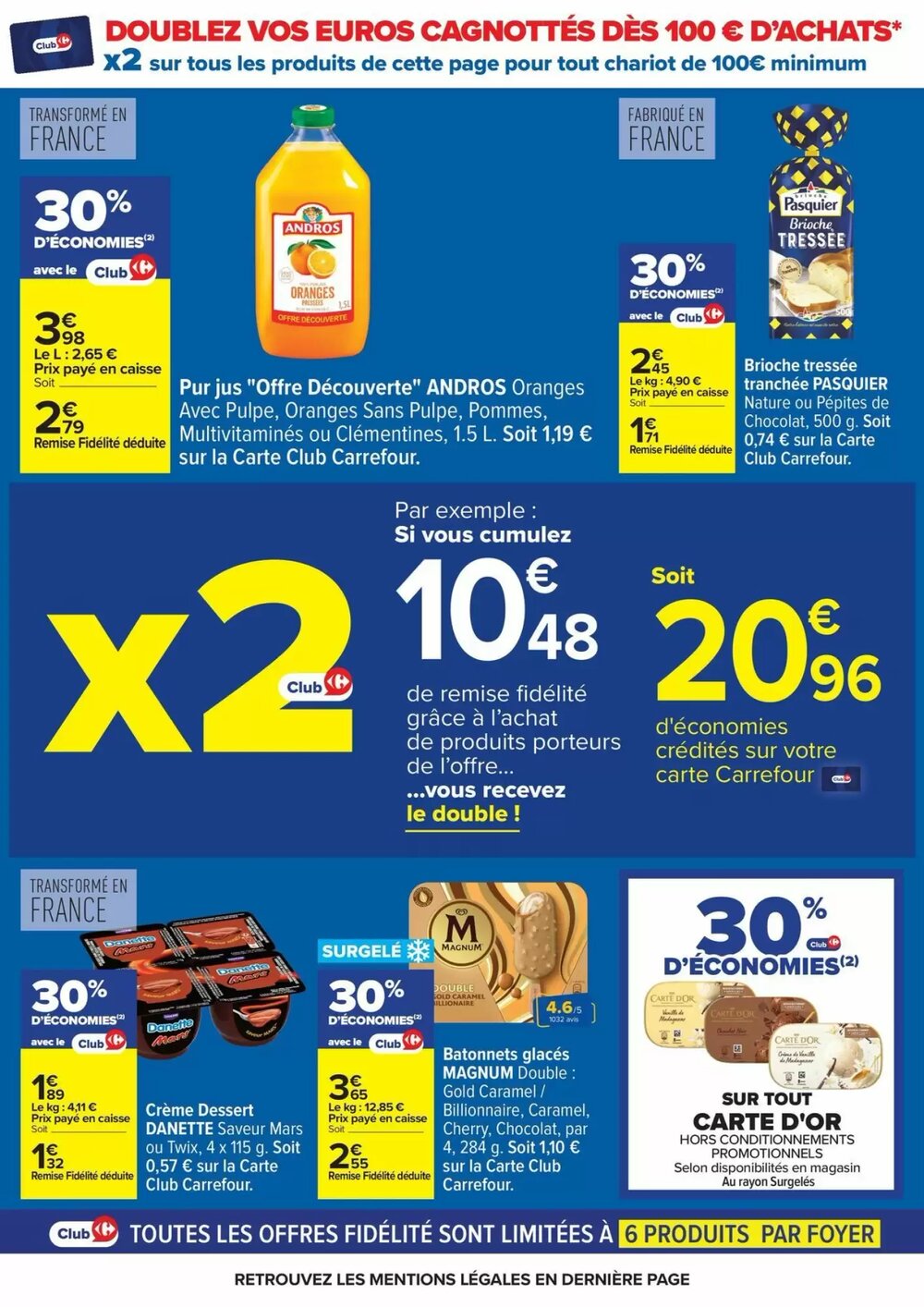 Prospectus promotionnel Carrefour valable à partir du 24/02/2026 - Page 10.