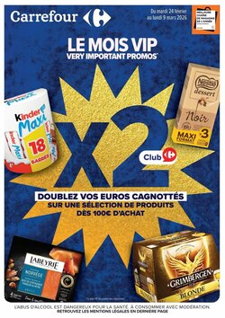 Prospectus promotionnel Carrefour valable à partir du 24/02/2026