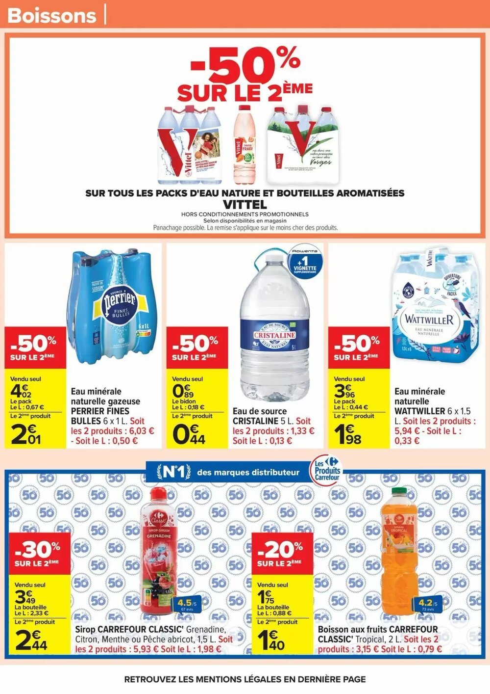 Prospectus promotionnel Carrefour valable à partir du 24/02/2026 - Page 57.